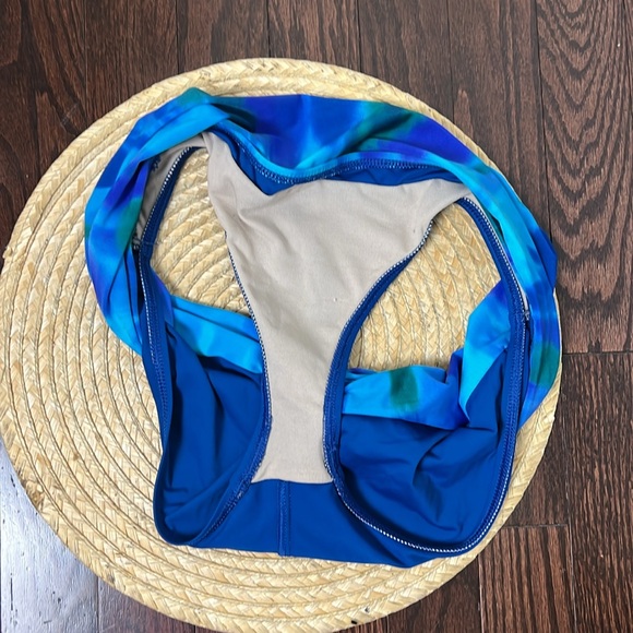 La Blanca By Rod Beattic Occean Print Tankini Bikini Set Size 8 - Picture 10 of 12